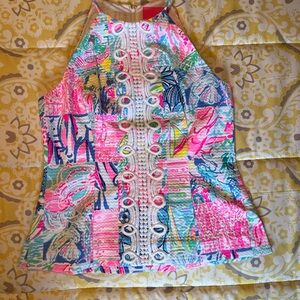 NWOT Lilly Pulitzer Pearl Top Size 10